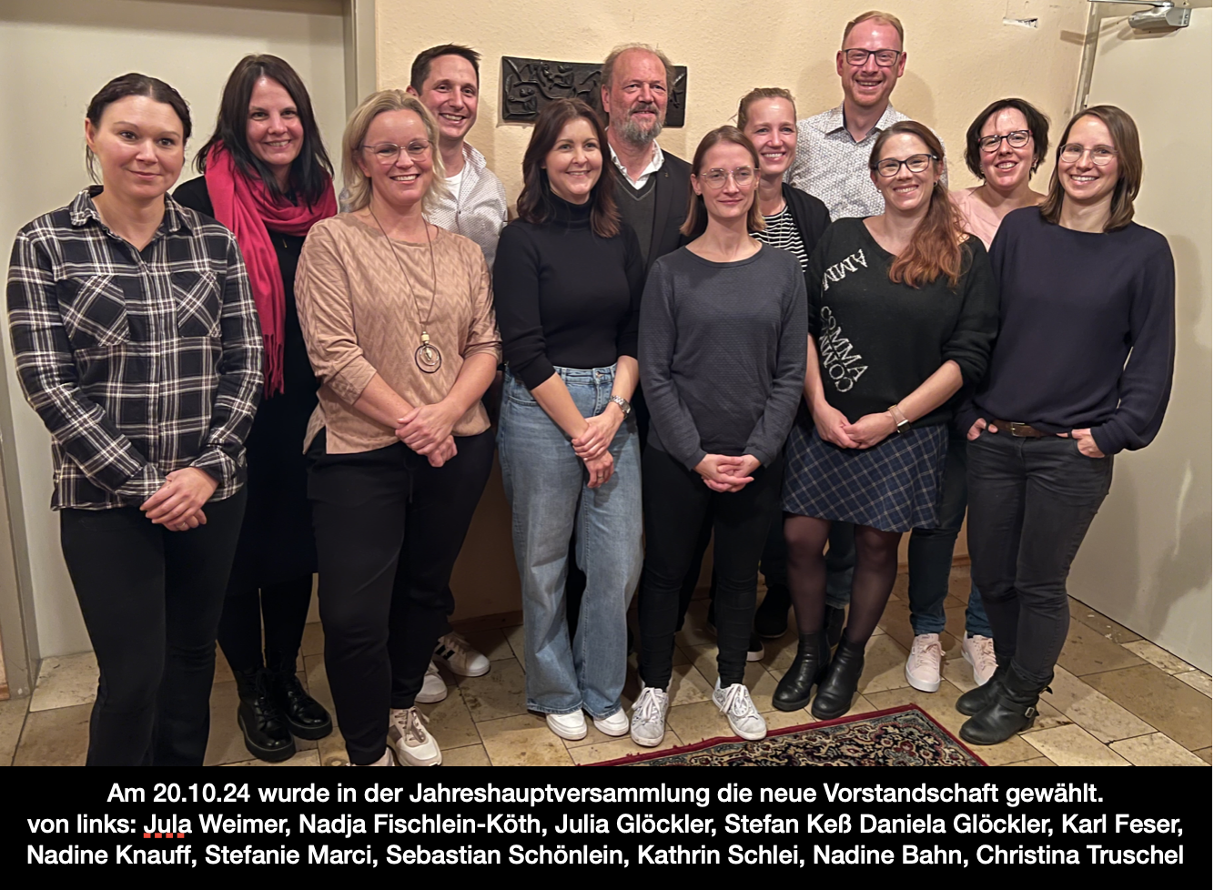 Vorstandschaft Kolpingsfamilie Garitz